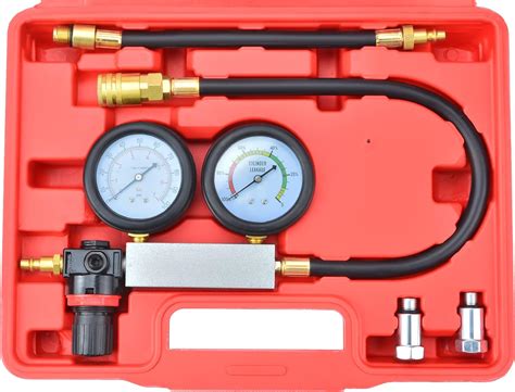 automotive cylinder compression tester|cylinder leak down tester auto zone.